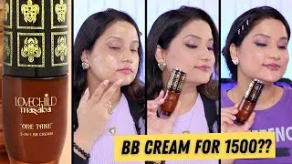 Worth ₹1500? LoveChild Masaba One Take 5-in-1 BB Cream| 7Hr Wear Test on Combination Skin | Monica
