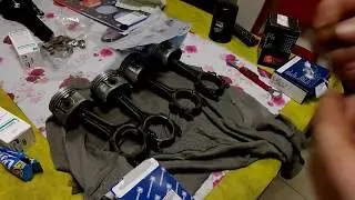 We check the clearance tolerances of the rings and the correct installation of the rings on the p...