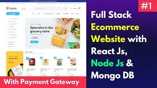 #1 Full Stack E-Commerce Website Using React JS, MongoDB, Express Js, Node Js , Material UI 2024