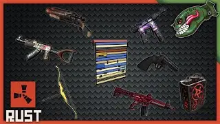 Rust Skins | Blackout Python, El Diablo DBS, Redemption LR, Bownana, Calmtime SMG #297