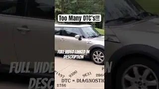 How To Handle, Resolve, Fix Too Many or Multiple Diagnostic Trouble Codes!  