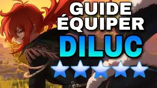 GUIDE COMMENT BIEN ÉQUIPER( ARTEFACT, ARMES ETC ... ) DILUC !!!! Genshin impact fr