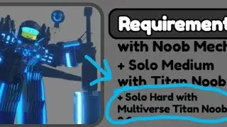 How to *ACTUALLY* solo hard mode with Multiverse Titan Noob 2.0 in Noob Experiment Battlefront