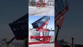 Robust A-Ward Container Tilter
