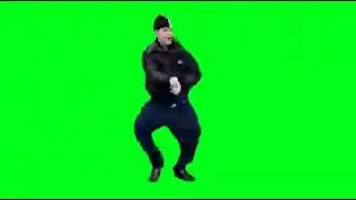 Drunk Russian Dancer Green Screen !!! No Copyright !!!