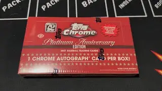 2021 Topps Chrome Patinum Hobby Box