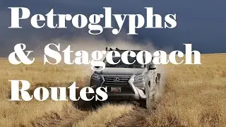 Driving Along An Old Stage Coach Route To See Petroglyphs