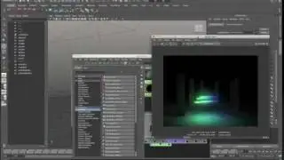 Maya 2011 Create Light Streaks Mental Ray Final Gather Tutorial by Stuart Christensen