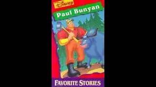 Opening,Interval,and Closing To Favorite Stories:Paul Bunyan 1995 VHS