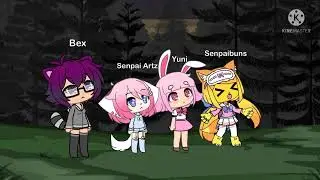 Quadruple Werewolf Transformation (Bex, Senpai Artz, Yuni, Senpaibuns)