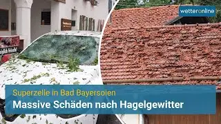 Massive Schäden nach Gewittern - Bad Bayersoien in Bayern