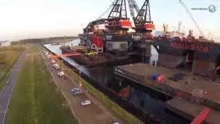 SSCV Thialf : Largest Crane Vessel in the World