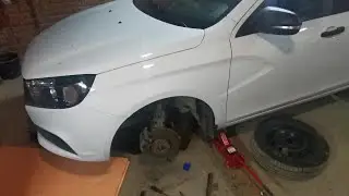 LADA VESTA. Замена сальника привода МКПП
