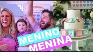 CHÁ REVELAÇÃO DO SEXO! MENINO OU MENINA?