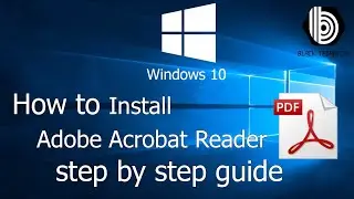 How to download, install and view PDF file with Adobe Acrobat Reader DC