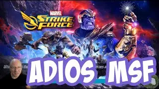 Farewell to Marvel Strike Force
