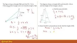 Perimeter and Area of Plane Figures