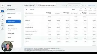 Google Ads Auction Insights Explained Quick Tutorial   What Matters in the Auction Insights