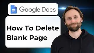 How to Delete Blank Page in Google Docs [2026 Guide]