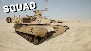 M1A2 Abrams vs Infantry 40+ KILLS | Squad Middle Eastern Escalation Mod
