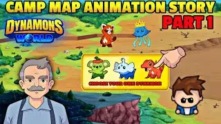 Camp Map Animation Story 😍Part 1|Dynamons World