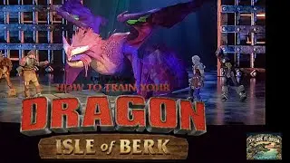 The Untrainable Dragon Show at Epic Universe! | Isle of Berk