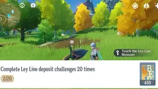 Genshin Impact [ Ley Line Deposit Challenge 20 times ]