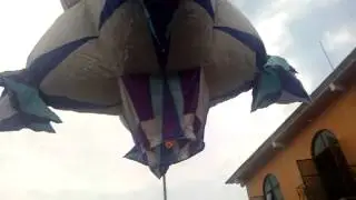 Globo aerostático en Ixtepec