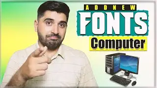 Add New Fonts in Computer | Free Download and Install | Film Editing School