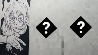 DIBUJANDO A MAHITO - PANEL MANGA JUJUTSU KAISEN PARTE 1