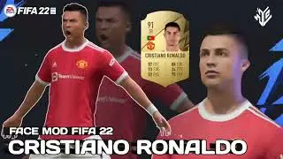 Cristiano ronaldo facemod fifa 22 PC