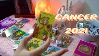 Cancer 2021 Tarot Prediction! Your Intuition Is High This Year!👁 Tarot Horoscope Astrology Forecast!