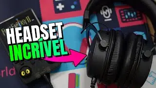 HEADSET CXB com ÁUDIO e MICROFONE excelentes - H9 Fifine