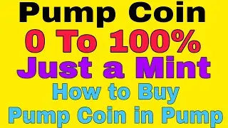 How to Buy Pump Coin In pump Gate.io in 2022