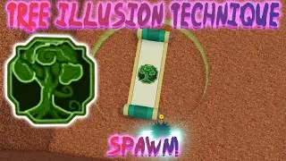 Shindo Life - Tree Illusion Technique Spawn and Location!