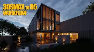 3dsMax to d5 Render 2.3 Workflow | Livesync is Smooth Like a Butter |
