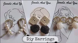 Diy Western Earrings 🖤 