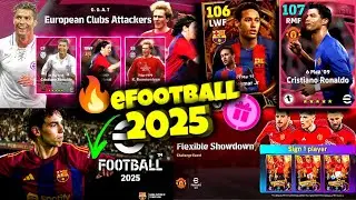 eFootball™ 2025 Release Date 🔥🤩 New Goat Cards, Ambassador Packs, Master League, Stadium, Managers 🔔