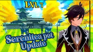 My Serenitea pot update // Genshin Impact