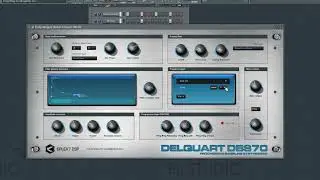 How to make progressive tribal #psytrance bass with Delquart DBS70 #bassline synthesizer plugin