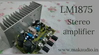 #Lm1875#stereo #stereoamplifier #tonecontrol#psu #speakerprotection#thermalprotection#etc