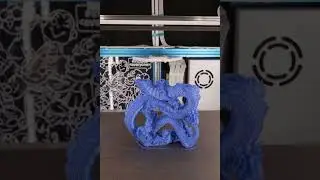 Azure Cloud Wyrm Focus Stacked 3D Printing Timelapse