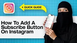How To Add A Subscribe Button On Instagram | Enable Instagram Subscribe-Add Subscribe Link Instagram