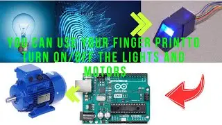 Finger print motor/light ON/OFF