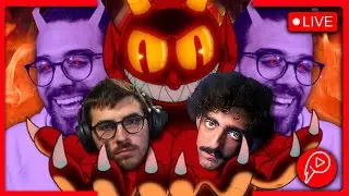Poly e Mario finiscono CUPHEAD aiutati da DARIO MOCCIA! - Co-op run su Cuphead #4