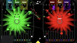 Core Destruction - Divine Beasts - Marble Game in Algodoo