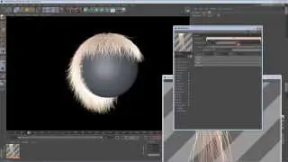 Hair objects in C4D ( CINEMA 4D TUTORIAL ) ❤️ C4D4U