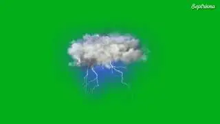 green screen hujan