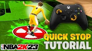 HOW TO QUICKSTOP ON NBA 2K23 NEXT GEN
