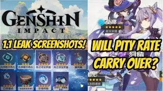 PITY RATE Carry Over to Next BANNER! Real Patch 1.1 
